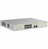 Valdomas tinklo jungiklis ASUS RG-NBS3300-8MG2XS-P — 10 prievadų: 8×2.5GE PoE+ (240W), 2×SFP+, stelažinis, L2+