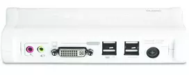 KVM jungiklis Trendnet TK-204UK 2 prievadų DVI USB su garso komplektu