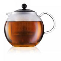 Bodum Assam vienvietis arbatinukas 1500 ml juodas permatomas