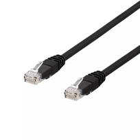 Tinklo kabelis Deltaco TP-620UV RJ-45 Cat6 20 m juodas