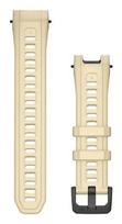 Garmin laikrodžio dirželis 22 mm smėlio spalvos, ilgis 129 mm