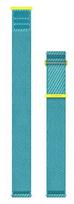 Garmin 010-14400-07 turkiozinė audeklinė juosta 22 mm