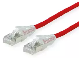 Tinklo kabelis Dätwyler 21.05.0521 Raudonas 2m Cat6a S/FTP