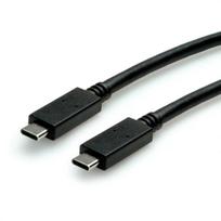 USB-C kabelis VALUE 11.99.9057 USB 3.2 Gen 2 0,5 m juodas