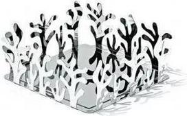 Serviravimo krepšelis Alessi ESI18 Kvadratinis Nerūdijantis plienas 205x205x83 mm