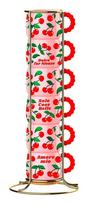BIALETTI PFRUIT007 Espresso puodelių rinkinys – 6 vnt., 60 ml, keramika, rožiniai