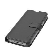 Dėklas su pinigine SBS TEBKWALIP1561PK, skirtas iPhone 15 Pro 6,1 colio, juodas