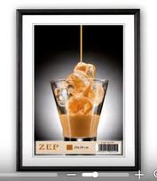 ZEP Basic juodas aliumininis nuotraukų rėmelis 30x40 cm