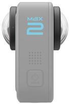 Lęšių atnaujinimo rinkinys GoPro MAX2 — keičiamieji lęšiai (2 vnt.), montavimo įrankis, mikropluošto šluostė, juoda, 25×25×12 mm