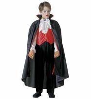 Vampyro kostiumas su pelerina, 158 dydis
