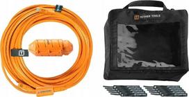 Tether Tools USB-C į Micro-B laidas CUC31RB-ORG 9,40 m, stačiu kampu Micro-B jungtis, oranžinis