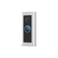 Vaizdo skambutis RING Video Doorbell Pro 2 Hardwired — nikelio satino plieno spalva, laidinis, Wi‑Fi, 150°×150° matymo laukas, 16–24 V AC