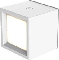 Sodo baterijinis šviestuvas lauko naudojimui NewGarden LUMBOX080BXWLNW baltas