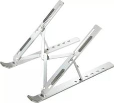 Nešiojamojo kompiuterio stovas Vision VLM-F Sidabrinis Aliuminis 163x243x148 mm