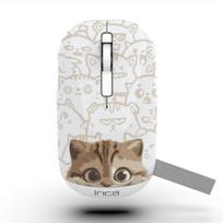 Inca IWM-242K pelė biuro ambidekstrinė Bluetooth 1600 DPI