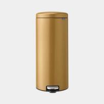 Brabantia 238765 šiukšlių kibiras Round Steel Gold, 30 l, auksinis