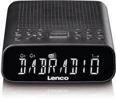 Patefonas Lenco CR-606BK juodas, diržinė pavara, USB