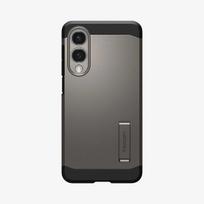 Dėklas Spigen Galaxy S25 Edge Tough Armor AI MagFit Gunmetal