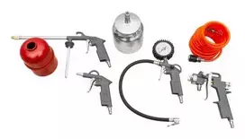 Oro kompresoriaus priedų rinkinys Zipper ZI-COMZUB5 5 vnt. 5 m žarna