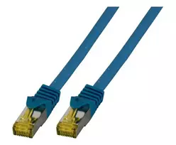 EFB-Elektronik RJ45 jungiamasis kabelis Cat.6A S/FTP LSZH Cat.7 Blue 25m (MK7001.25BL)