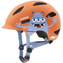 Vaikiškas dviračio šalmas UVEX Oyo Style – dydis 50–54 cm, spalva Monster Papaya (matinis)