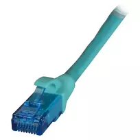 EFB RJ45 Patch kabelis Cat.6A U/UTP LSZH Premium 500MHz žalias 15m