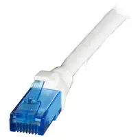 EFB RJ45 Patch kabelis Cat.6A U/UTP LSZH Premium 500MHz baltas 15m