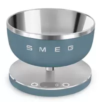 Smeg skaitmeninė virtuvinė svarstyklė KSC01SBMWW, max. 5 kg, Storm Blue