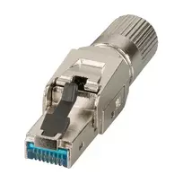 EFB Elektronik 88035P8.1 – RJ-45 kištukas, sidabrinis, cinkas, Cat6, 22/26