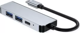 VALUE USB-C stotelė 4-in-1, 4K30 1xHDMI, 2xUSB-A (2.0/3.0), 1xUSB-C PD (12.99.1146)