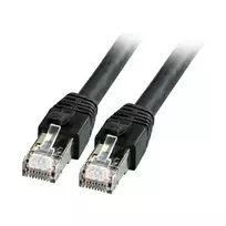 EFB-Elektronik RJ45 Patch kabelis Cat.8.1 S/FTP LSZH BC juodas 5m (K5528SW.5)