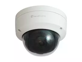LevelOne GEMINI fiksuoto vaizdo IP stebėjimo kamera, 4 MP, H.265, 802.3af PoE, IR šviesos diodai, vidaus / lauko