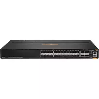 Hewlett Packard Enterprise HPE Aruba Networking CX 8100 24x10G SFP+ 4x40/100G QSFP28 jungiklis - L3 - valdomas - 24 x 1Gb / 10Gb SFP / SFP+ + 4 x 40Gb QSFP+