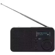 Imperial 22-128-00 baterijinis radijas DAB+, FM, Bluetooth® juodas (22-128-00)