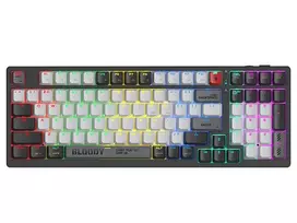 A4Tech 47735 Bloody WS98 Grey WRLS (BLMS RED Plus Switches)