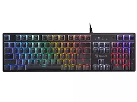 A4Tech 47788 Bloody S520N Mechaniniai jungikliai RGB žaidimų klaviatūra
