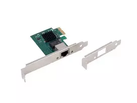 Tinklo plokštė PCI Express x1 1x RJ45 2.5Gb/s su žemo profilio laikikliu