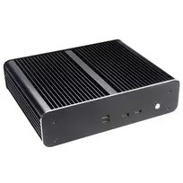 Akasa Euler TX Plus Intel LGA1700 aliumininis beventilis plonas mini-ITX korpusas
