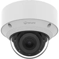 Hanwha Wisenet tinklinis kupolinis fotoaparatas 5 MP, 2592x1944, H.265, 3.2-10 mm, AI, IR, IK10, IP66