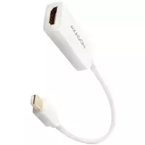 AXAGON RVDM-HI14NW - 0,15 m - Mini DisplayPort - HDMI - Kištukas - Lizdas - Tiesus