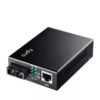Cudy MC100SA-20 tinklo medijos keitiklis 100Mbit/s 1310 nm Vienmodis Juodas
