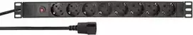 LogiLink PDU 8x CEE 7/3 lizdas (PDU8C03)