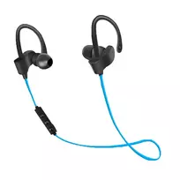 Belaidės ausinės Bluetooth juodos/mėlynos
