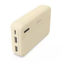 Hama Pocket 10 išorinė baterija Li-Pol 10000 mAh Smėlio spalvos