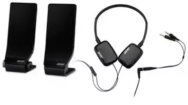 Ausinės Acer NP.HDS11.00G laidinės, ant galvos, juodos