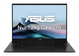 Nešiojamas kompiuteris ASUS Zenbook 14 OLED UM3406GA-QD030W Copilot+ PC AMD Ryzen™ AI 7 445 35,6 cm (14 col.) WUXGA 32GB LPDDR5x-SDRAM 1 TB SSD Wi-Fi 6E (802.11ax) Windows 11 Home Vokiška juoda