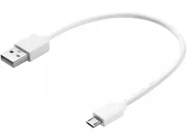 Sandberg MicroUSB sinchronizavimo ir įkrovimo laidas 0,2 m, USB A, Micro-USB B, USB 2.0, baltas