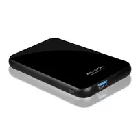 AXAGON EE25-S6B - HDD / SSD-Gehäuse - 2.5 Zoll - SATA - Serial ATA II - Serial ATA III - 5Gbit/s - USB Konnektivität - Schwarz