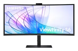 Samsung S65VC kompiuterio monitorius 86,4 cm (34 colių) 3440 x 1440 pikselių itin platus Quad HD LCD juodas