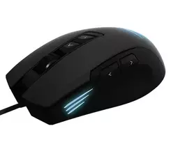 Zalman ZM-GM7 pelė žaidimams, dešinei rankai, USB Type-A, mėlynas LED, 12000 DPI